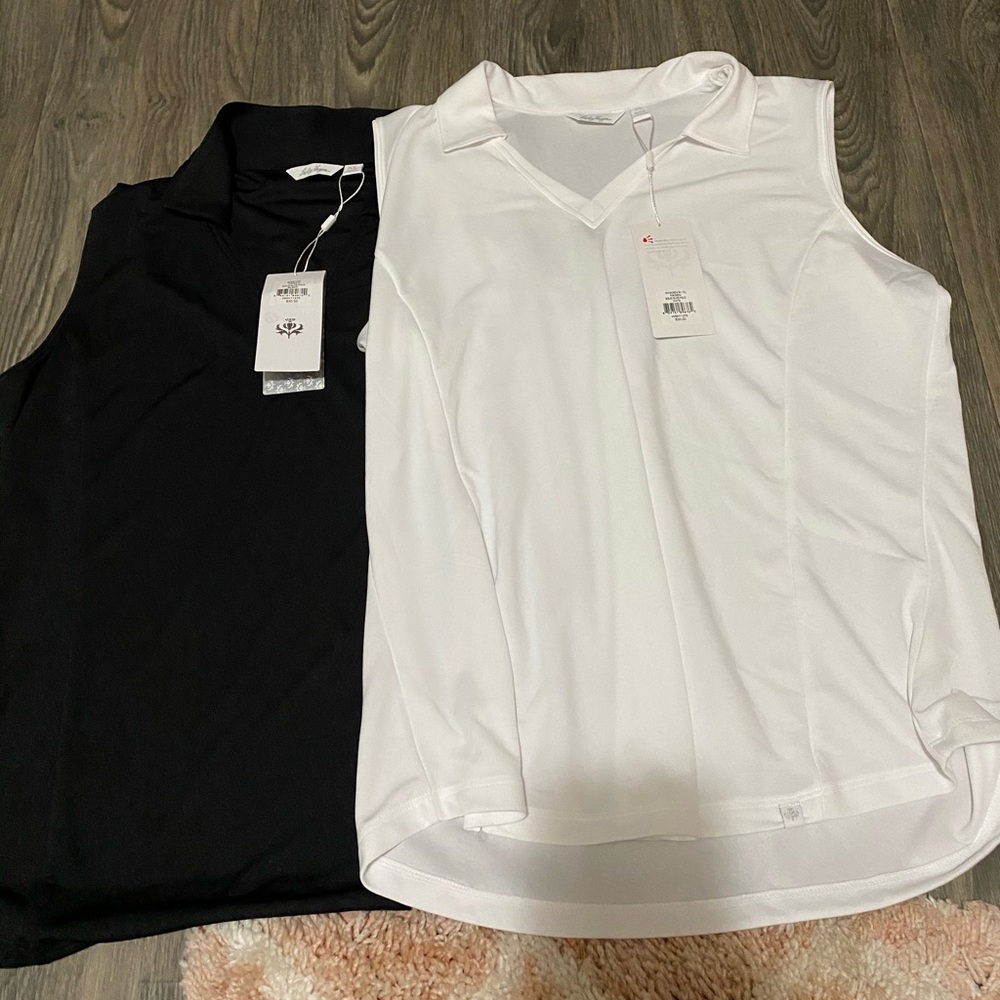 Two lady Hagen polo